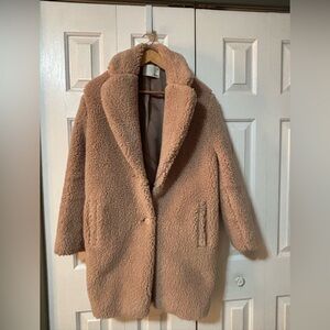 Wilfred beige/pink Teddy Jacket